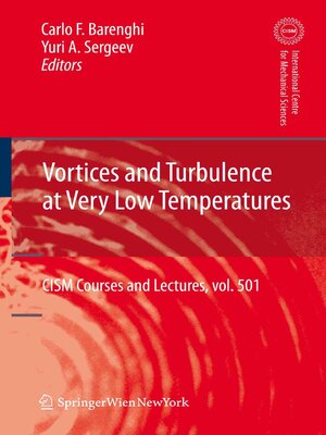 cover image of Vortices and Turbulence at Very Low Temperatures